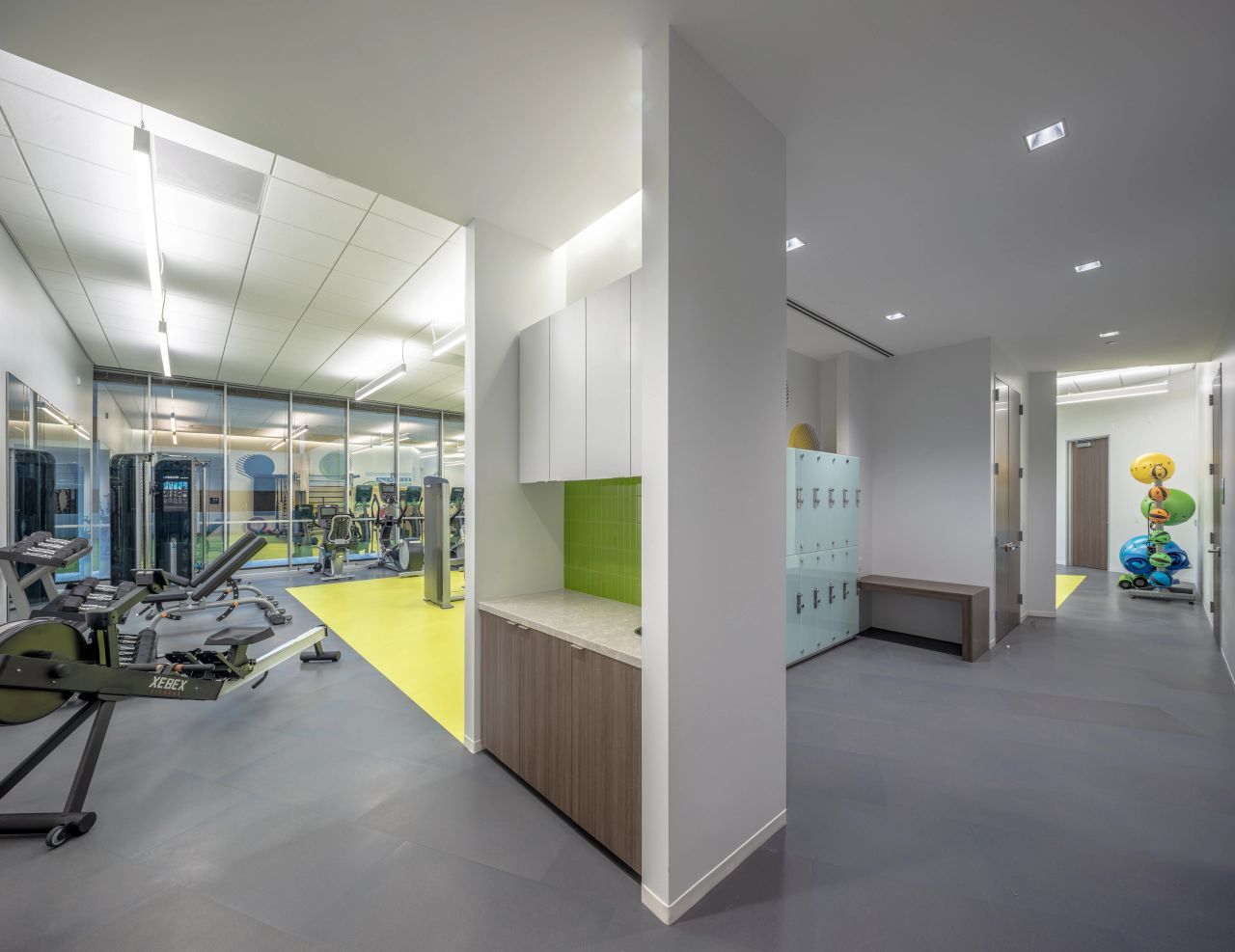 Locker Suite & Training Facility